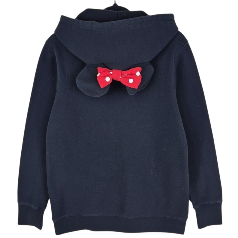 Disney Minnie Mouse Womens Black Hoodie Size L