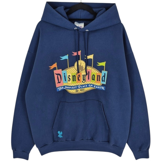 Disneyland Resort Dark Blue Hoodie Size L