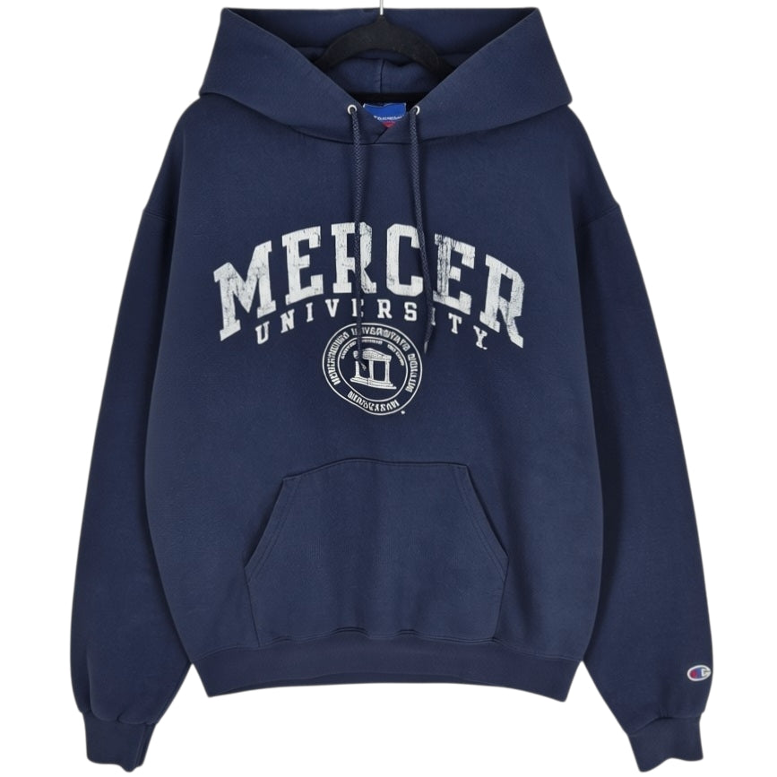 Champion Mercier University Dark Blue Hoodie Size M