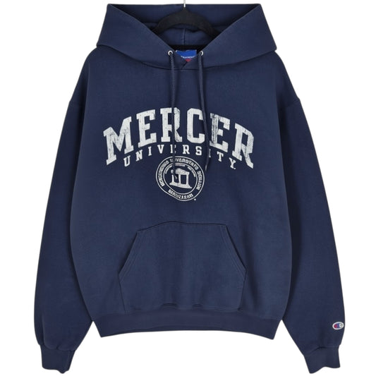 Champion Mercier University Dark Blue Hoodie Size M