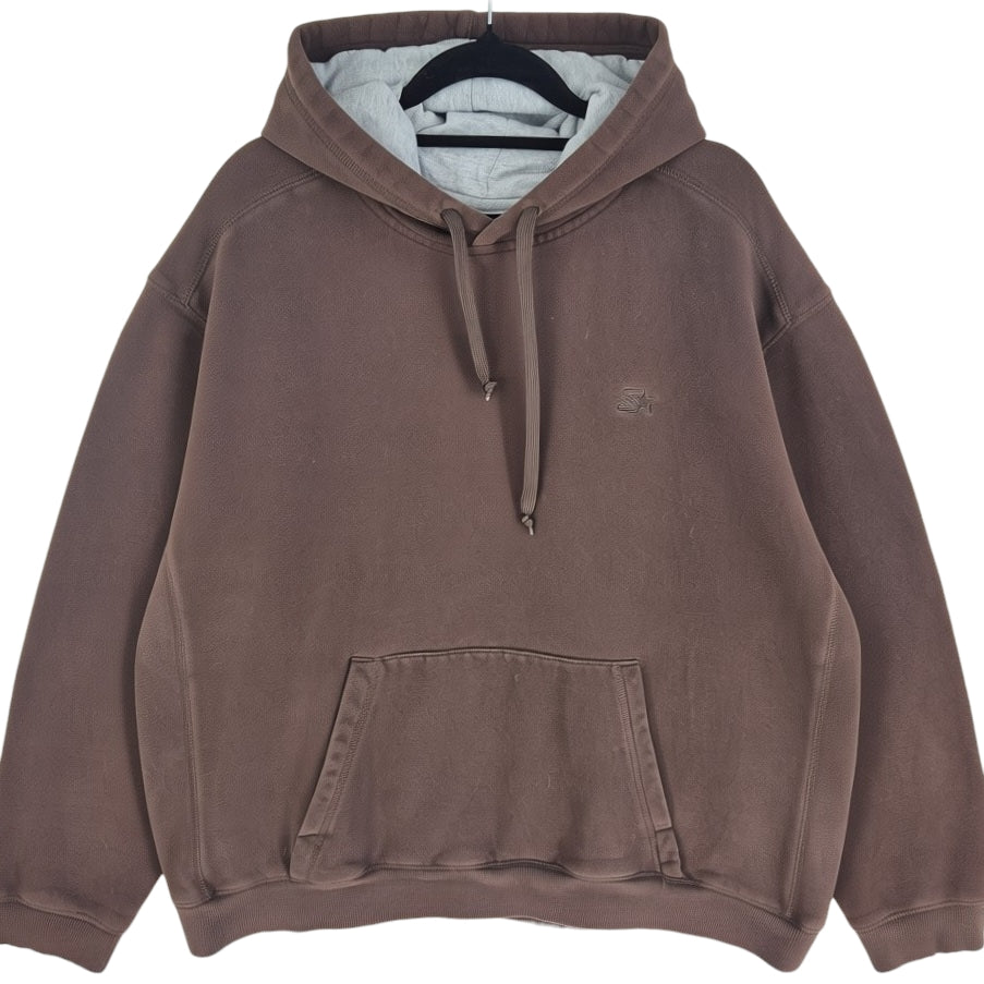 Vintage Starter 2000's Brown Hoodie Size XL