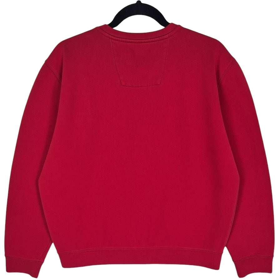 Nautica Red Crewneck Sweater Size L