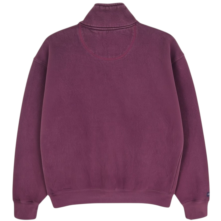 Jansport Bloomsburg University Burgundy Quarter Zip Sweater Size M