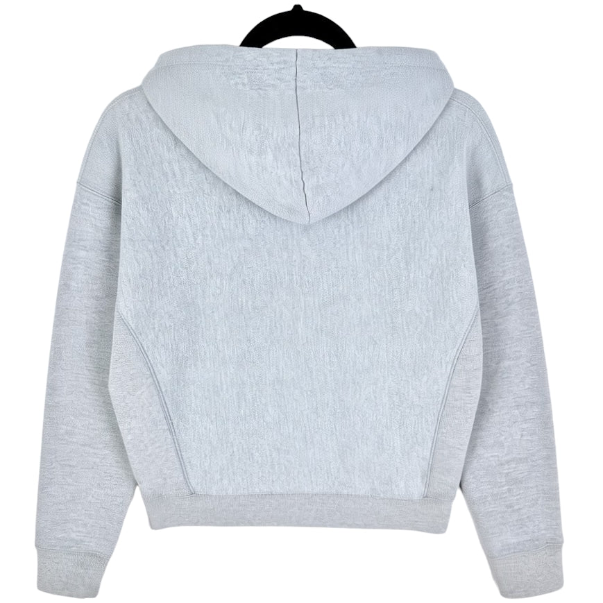 Champion Reverse Weave Womens Light Grey Heavy Hoodie Size S