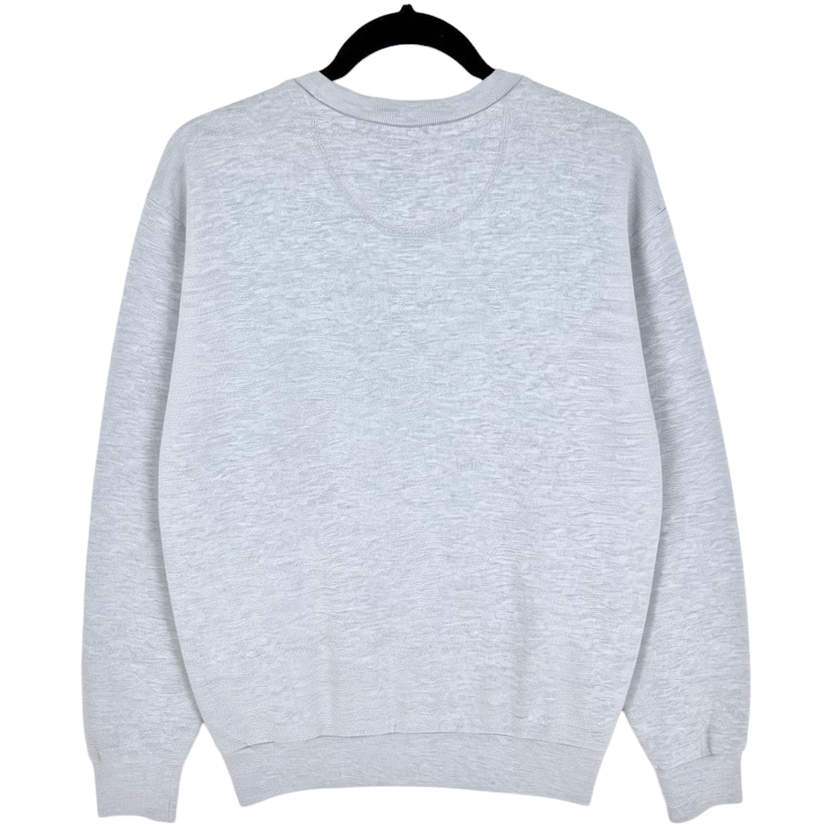 Disneyland Resort Light Grey Embroidered Crewneck Sweater Size S