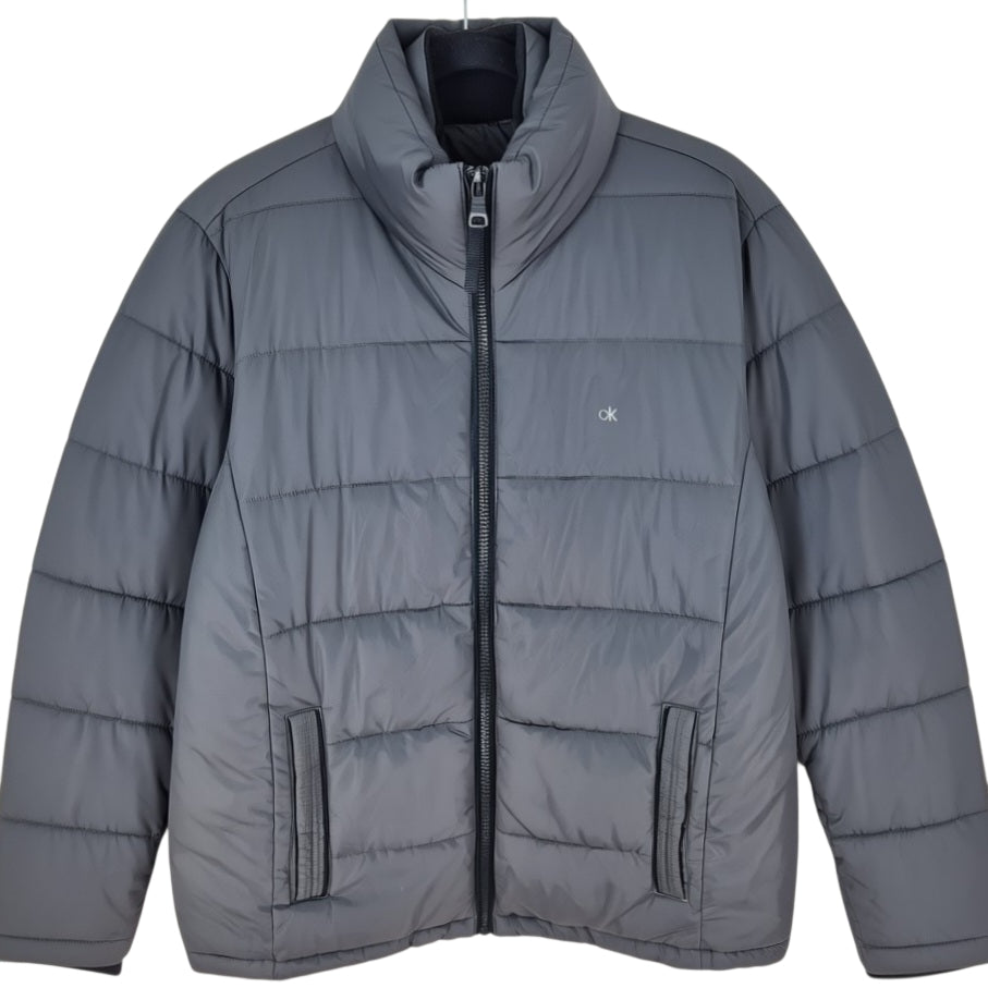 Calvin Klein Grey Puffer Jacket Size L