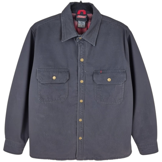 Dickies Dark Grey Insulated Denim Jacket Size M