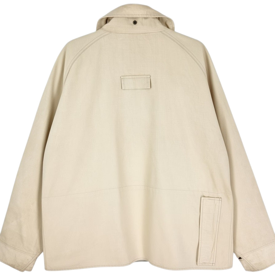 Vintage Woolrich 80's Light Brown Windbreaker Jacket Size XL