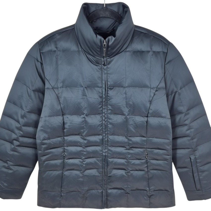 Calvin Klein Womens Black Duck Down Puffer Jacket Size M