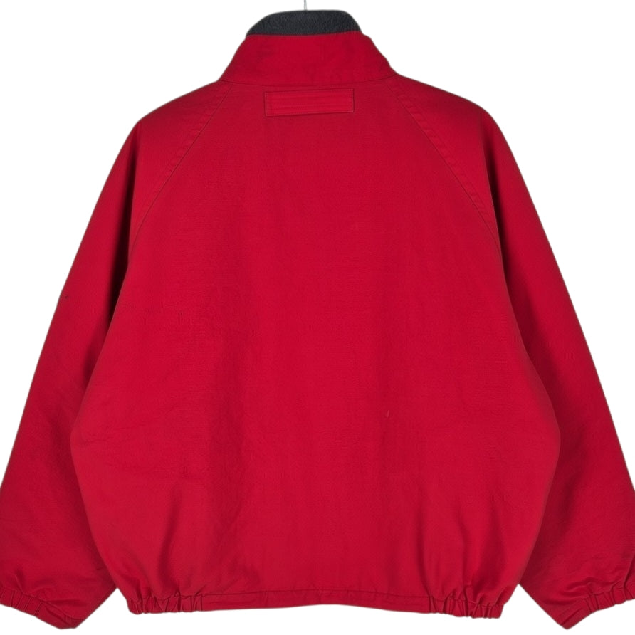 Vintage Nautica 90's Fleece Lined Heavy Windbreaker Jacket Size L