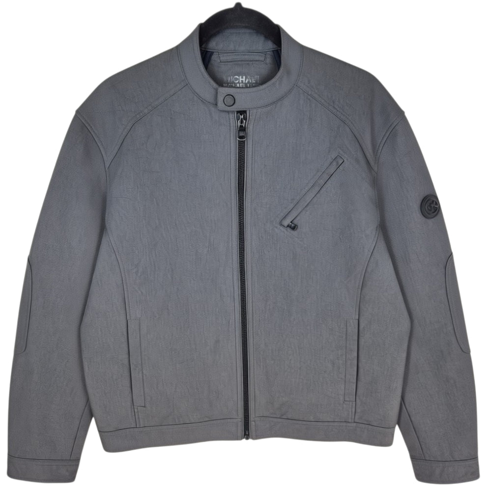 Michael Kors Dark Grey Bomber Jacket Size XL