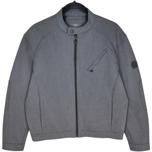 Michael Kors Dark Grey Bomber Jacket Size XL