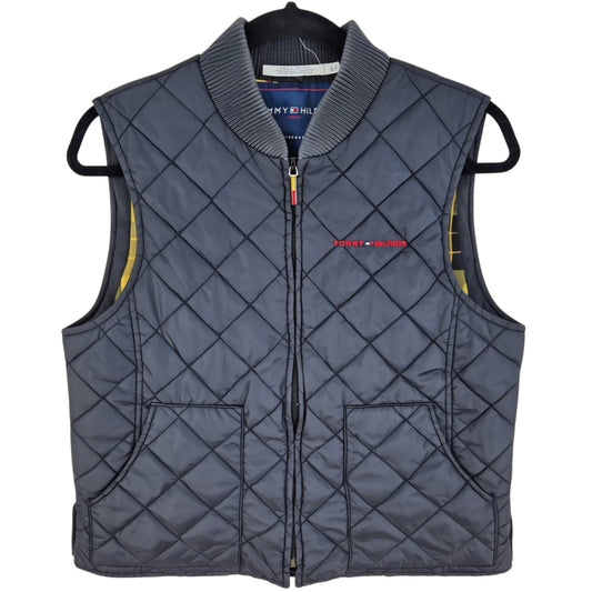 Vintage Tommy Hilfiger 90's Womens Black Padded Vest Size L