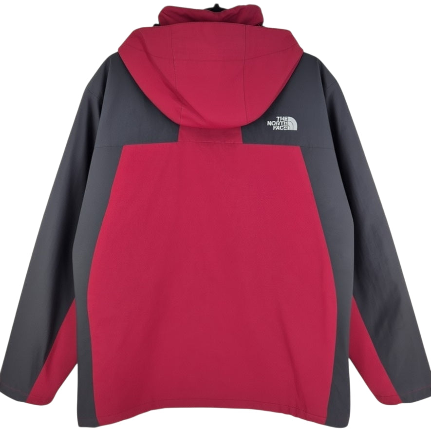 The North Face Red & Grey HyVent Insulated Jacket Size L