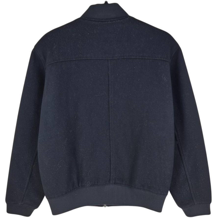 DKNY Black Heavy Bomber Jacket Size M