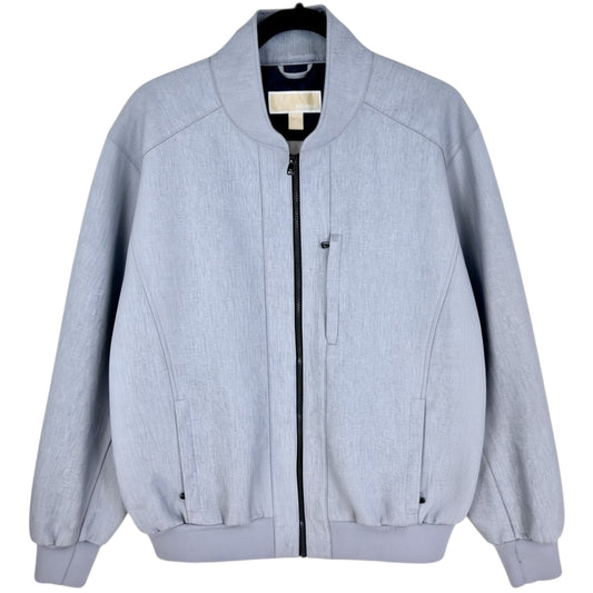 Michael Kors Grey Bomber Jacket Size XL