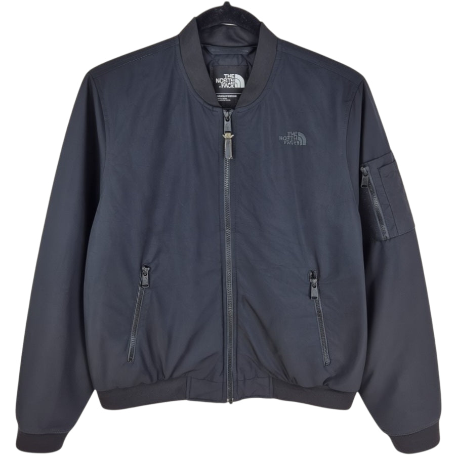 The North Face Womens Black Quilted Bomber Jacket Size M