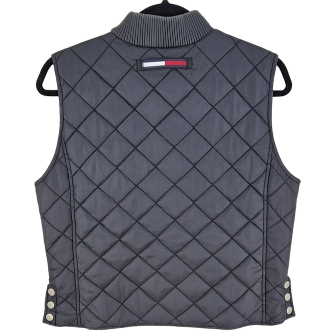 Vintage Tommy Hilfiger 90's Womens Black Padded Vest Size L