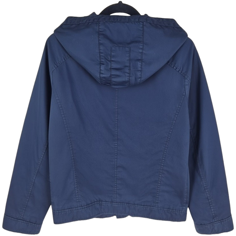 Armani Exchange Dark Blue Fleece Insulated Jacket Size S