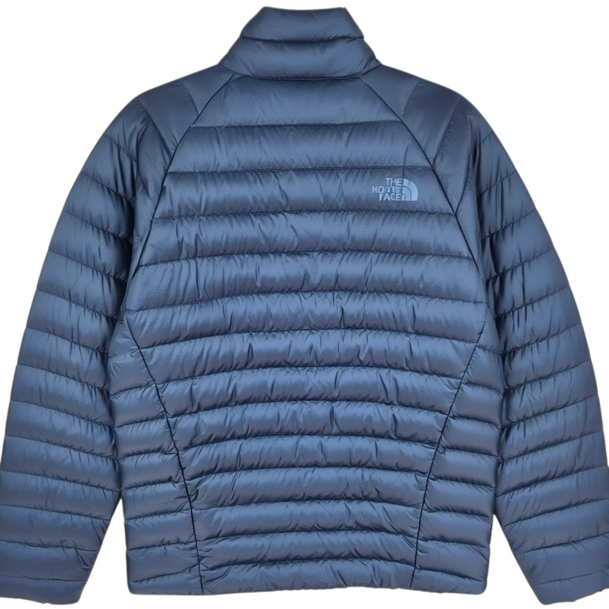 The North Face Dark Blue Goose Down Padded Jacket Size M