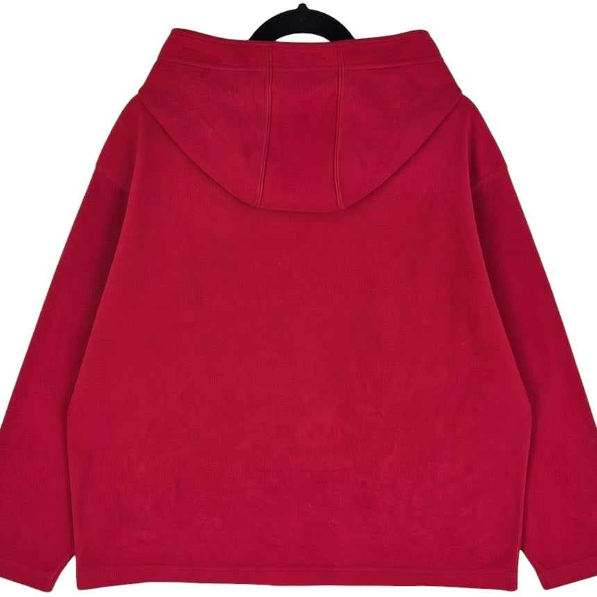 Patagonia Synchilla Red Fleece Hoodie Size L