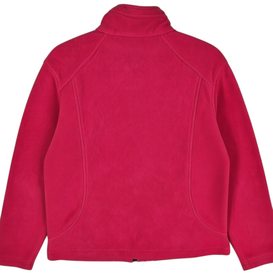 New Balance Womens Hot Pink Fleece Zip Jumper Size L
