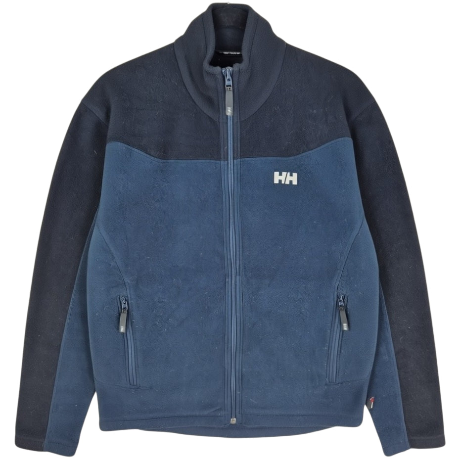 Helly Hansen Dark Blue & Black Fleece Zip Jumper Size S