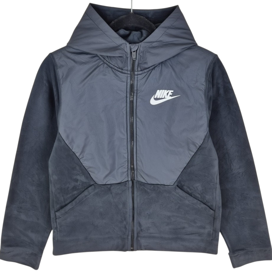 Nike Womens Black Fleece Zip Jumper Size XL