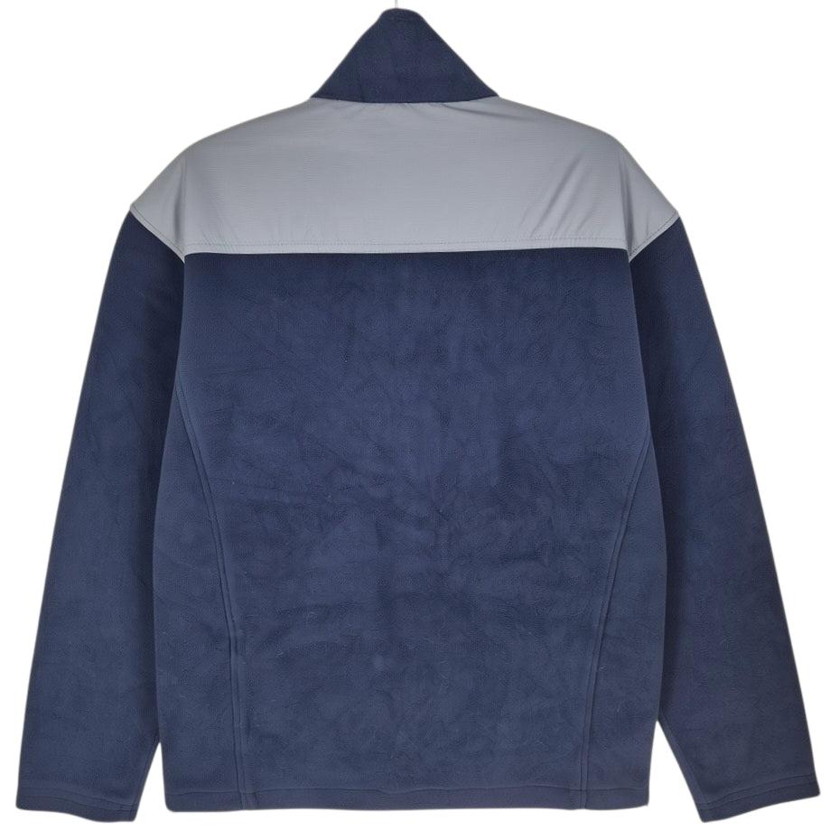 Champion Dark Blue Fleece Zip Jumper Size M