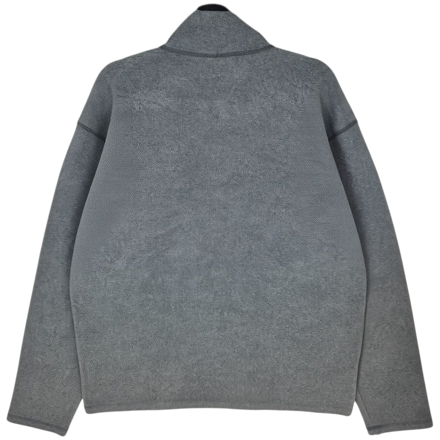FILA Grey Quarter Zip Fleece Jumper Size L