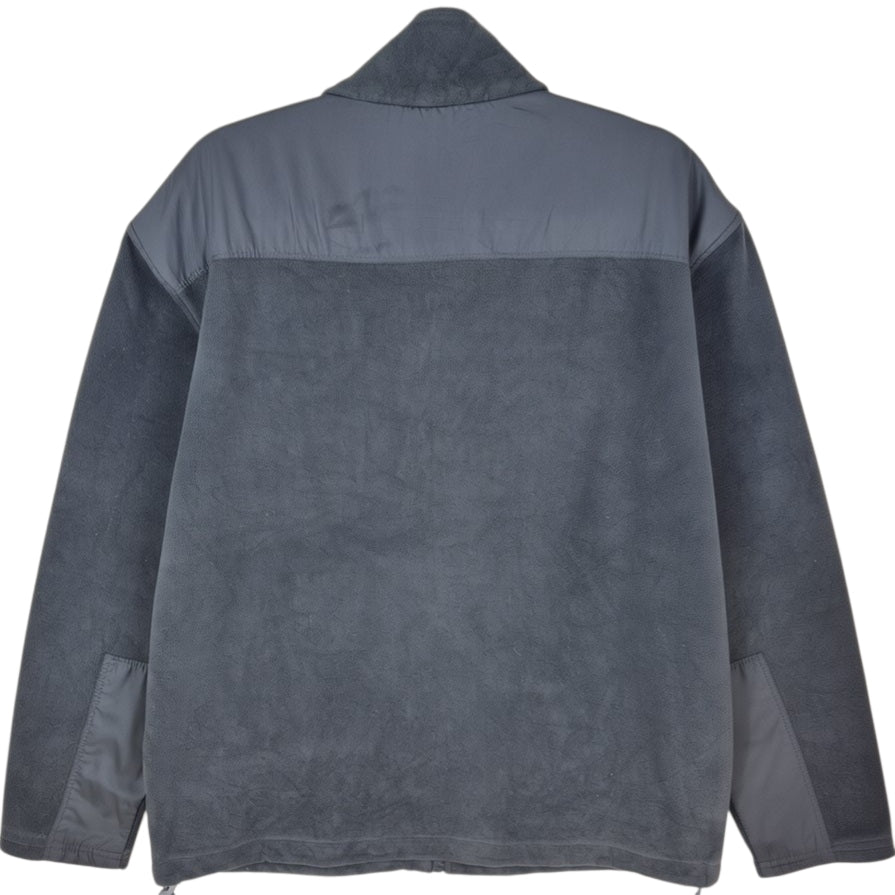 Reebok Dark Grey Fleece Zip Jumper Size L