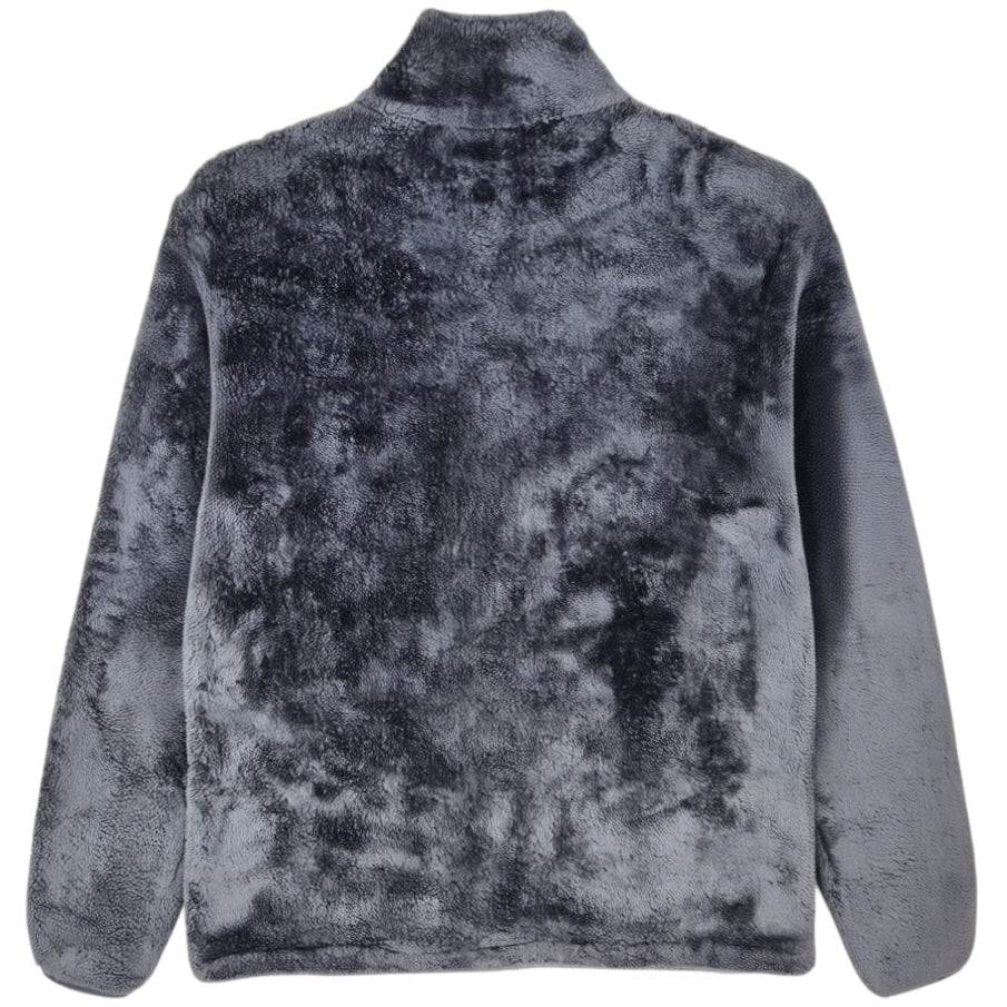 FILA Sport Womens Dark Grey Mink Fleece Zip Jumper Size L