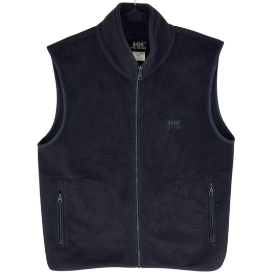 Vintage Helly Hansen 90's Black USA Made Fleece Vest Size L