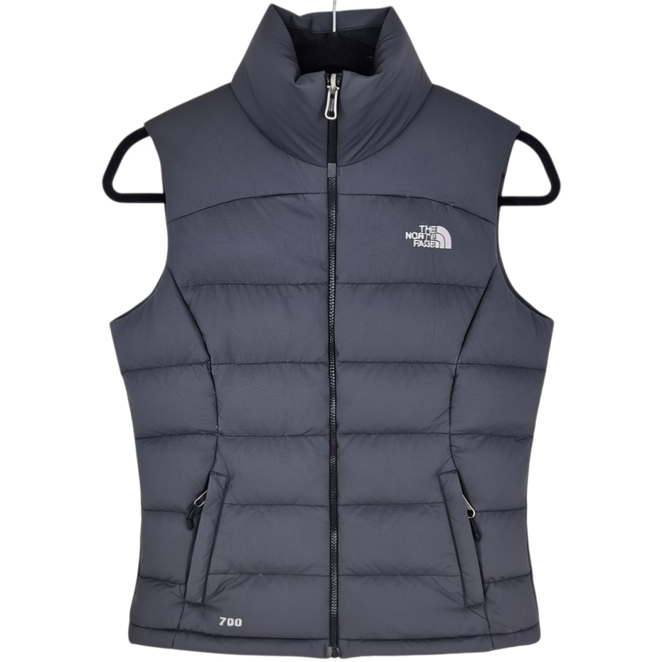 The North Face 700 Womens Black Goose Down Puffer Vest Size XS