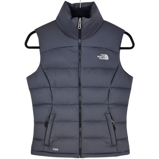The North Face 700 Womens Black Goose Down Puffer Vest Size XS