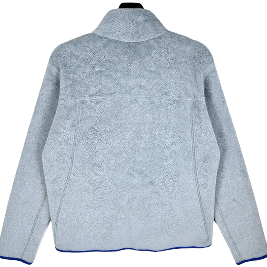 Patagonia Womens Grey Quarter Button Fleece Jumper Size M