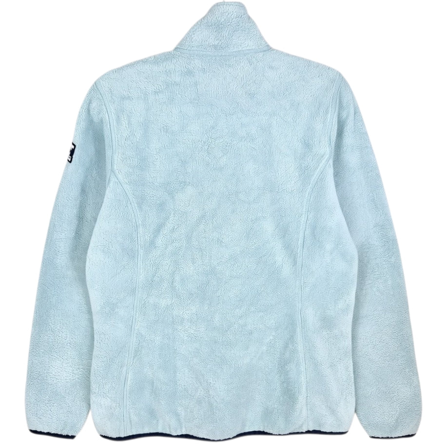 Helly Hansen Womens Light Grey Quarter Zip Fleece Jumper Size L