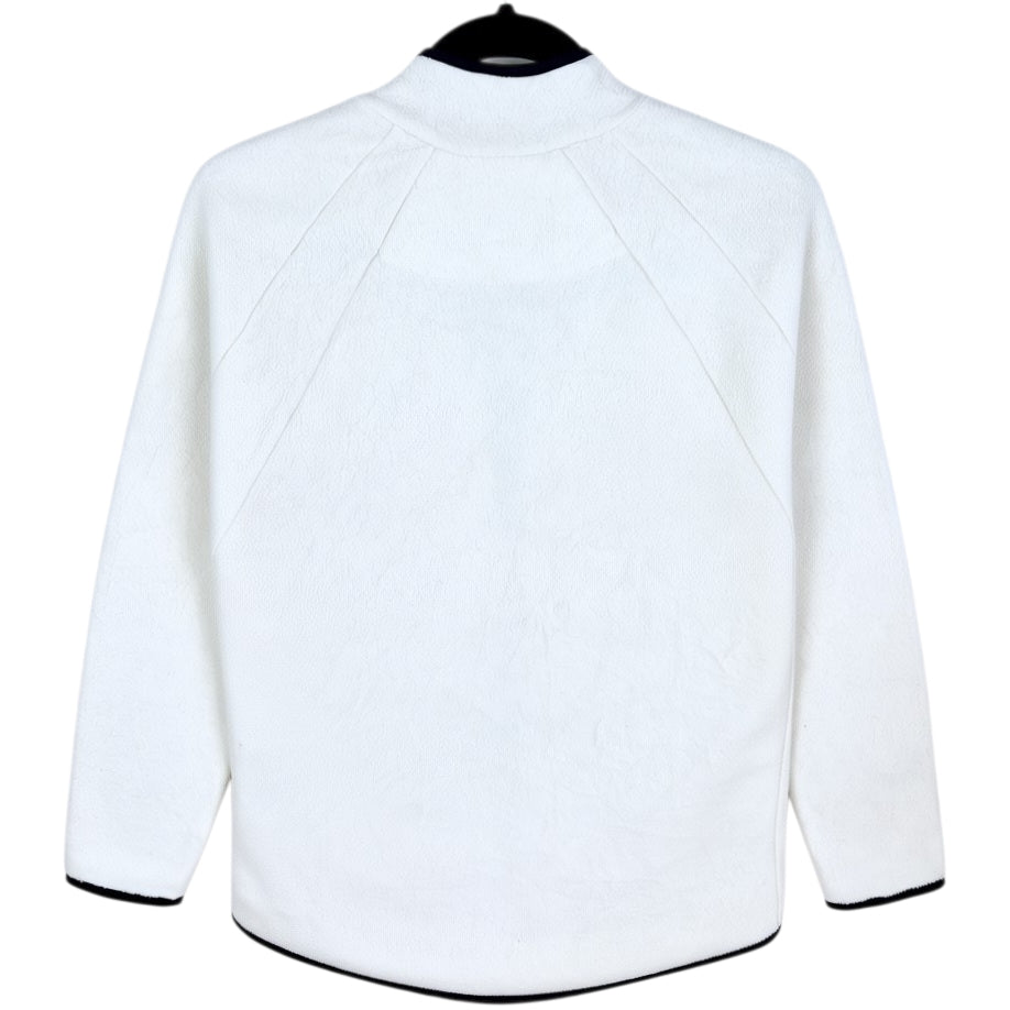 Helly Hansen Womens Cream White Fleece Zip Jumper Size S