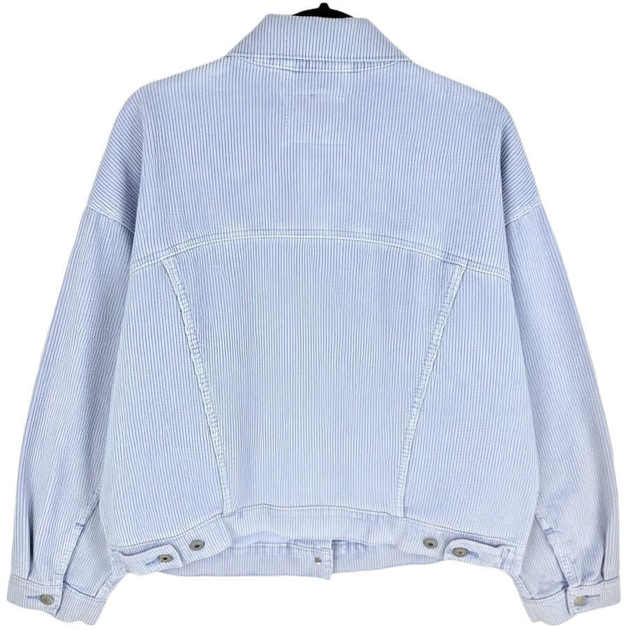 Levis Light Purple Corduroy Denim Button Jacket Size L