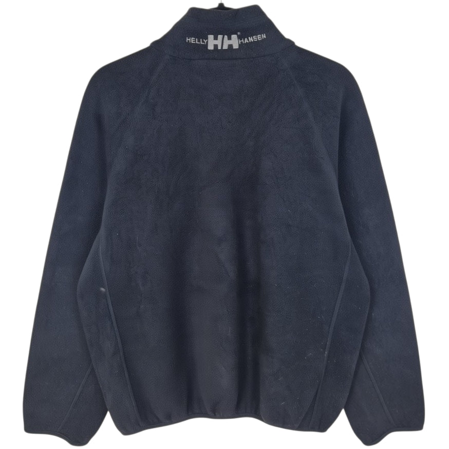 Helly Hansen Black Fleece Zip Jumper Size S