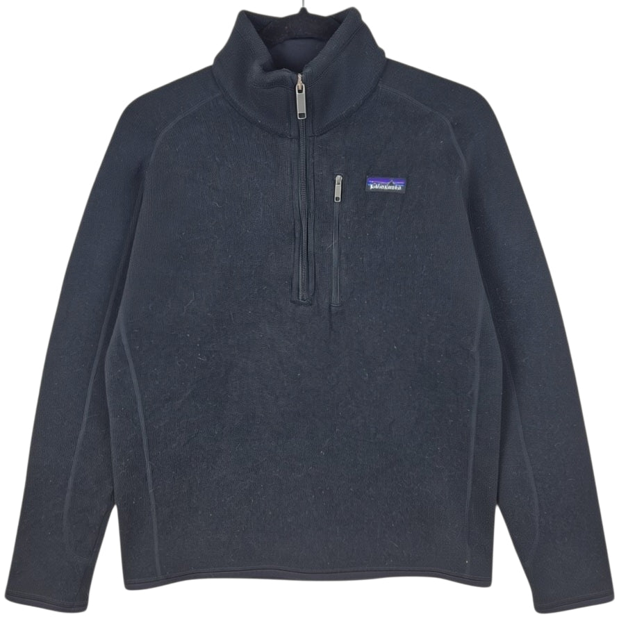 Patagonia Black Fleece Zip Jumper Size M
