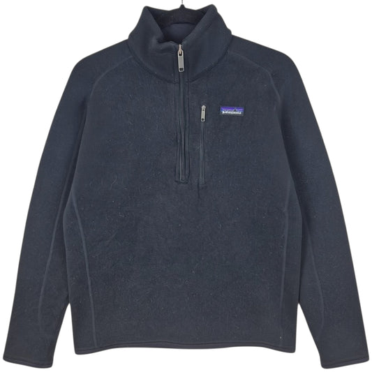 Patagonia Black Fleece Zip Jumper Size M