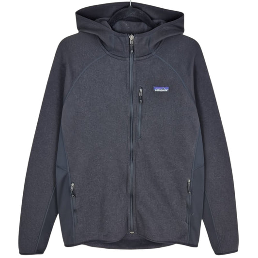Patagonia Black Fleece Zip Hoodie Size L