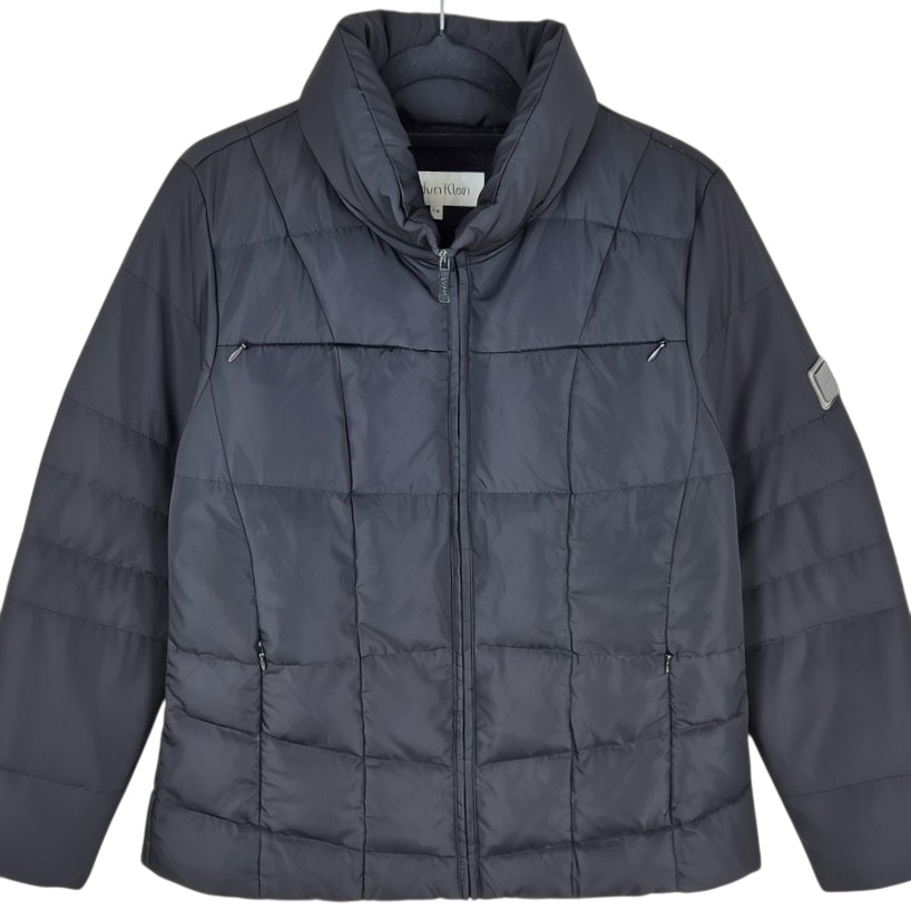 Calvin Klein Womens Black Down Jacket Size M