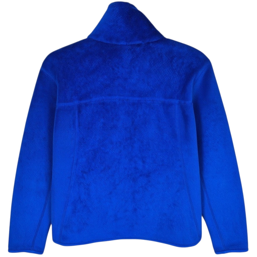 Patagonia Womens Blue Quarter Button Fleece Jumper Size S