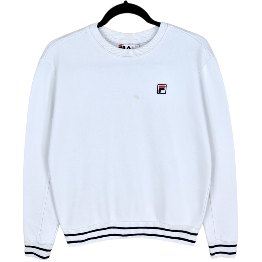 FILA White Crewneck Sweater Size S