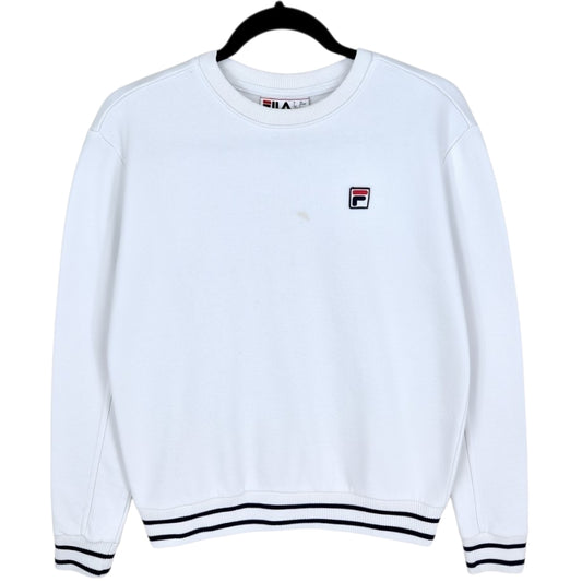 FILA White Crewneck Sweater Size S