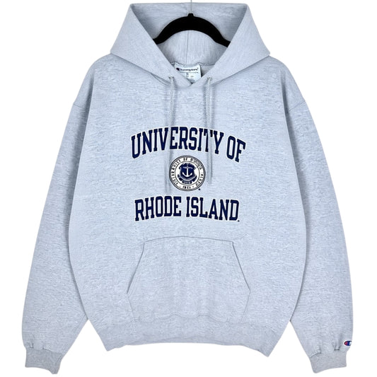 Champion University of Rhode Island Light Grey Hoodie Size M