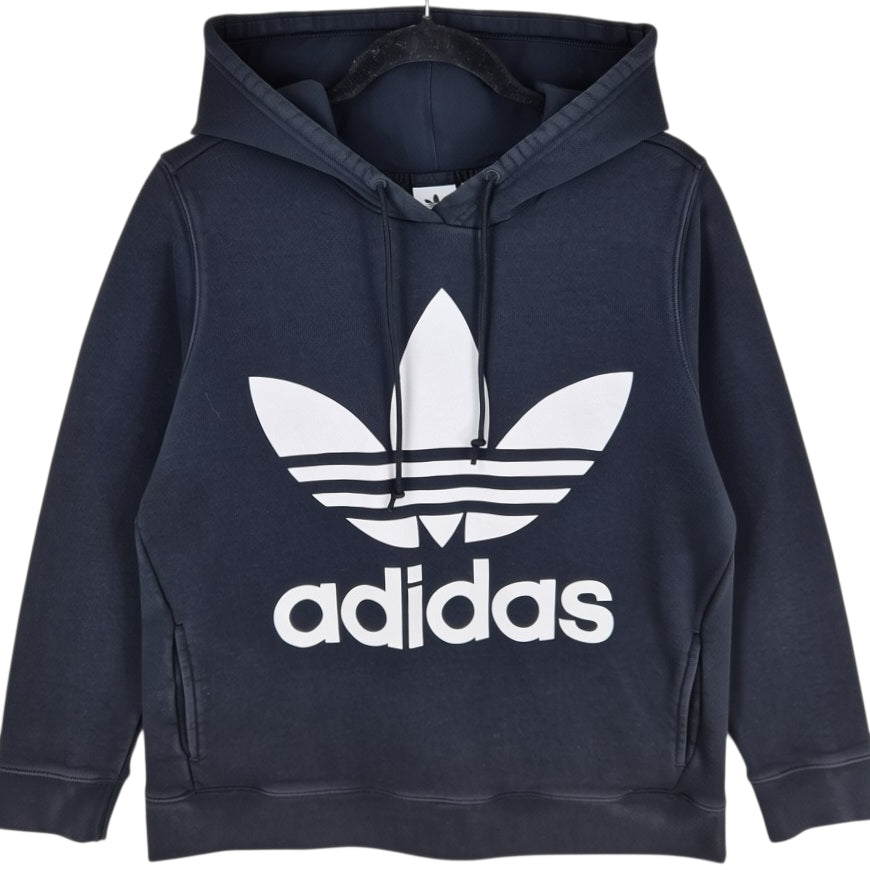 Adidas Womens Black Monogram Hoodie Size L