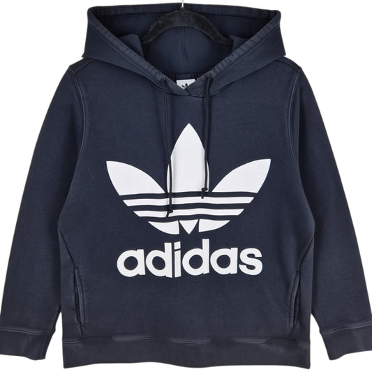 Adidas Womens Black Monogram Hoodie Size L